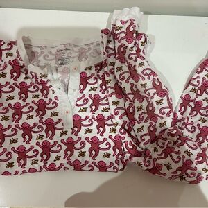 Pink monkey kids roller rabbit